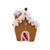 7" Gingerbread House Ornament Set Of 4 -Christmas decorations Shop 0671408423