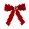 12" Peppermint & Red Hanging Candy Bow -Christmas decorations Shop 0671408429