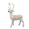 24" White & Brown Standing Reindeer -Christmas decorations Shop 0671408458