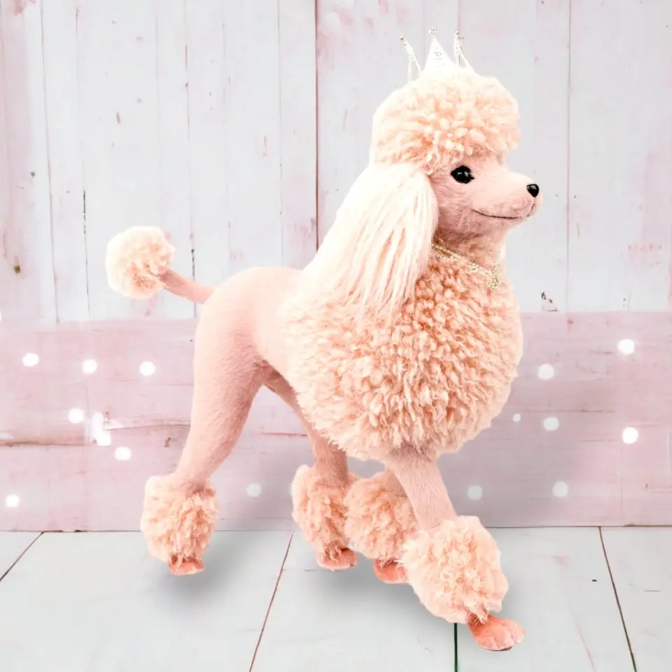 22" Pink Poodle 3 22" Pink Poodle