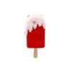 7" Red & White Ice Cream Ornament Set Of 6 -Christmas decorations Shop 0671408476
