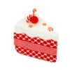 5" Red & White Peppermint Cake Slice Ornament -Christmas decorations Shop 0671408479 1