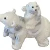 11" Polar Ice Mama Bear & Cub -Christmas decorations Shop 0671408657A