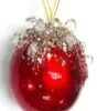 3.5" Red & Gold Jewel Ball Set Of 6 -Christmas decorations Shop 0671409752