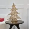 2 FT Gold Glitter Battery Operated Tree -Christmas decorations Shop 0671430504 1