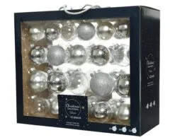 2-2.7" Assorted Glass Ornament Set Of 42 Pieces -Christmas decorations Shop 0671460778 baee3e3a 2be1 48e9 b974 5069eb695887