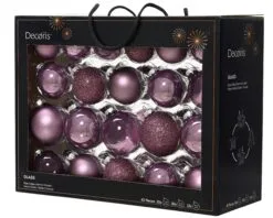 2-2.7" Assorted Glass Ornament Set Of 42 Pieces -Christmas decorations Shop 0671460784 19cb2790 80d6 49f6 a40a 21552527854b