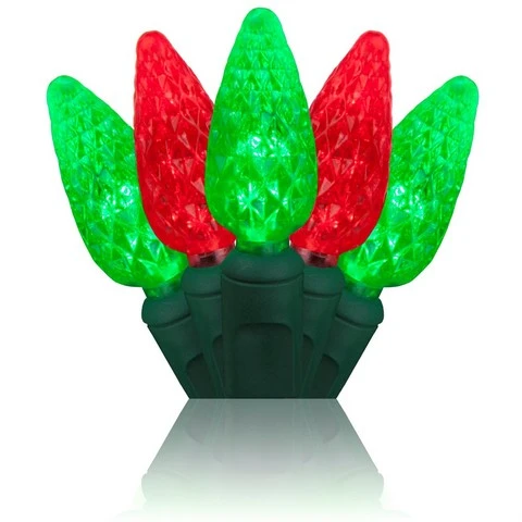 33 FT 100 LED C6 String Lights 3 33 FT 100 LED C6 String Lights