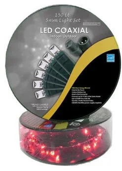 50 FT 150 LED 5MM Concave Coaxial Light Set -Christmas decorations Shop 0671471153