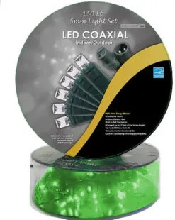 50 FT 150 LED 5MM Concave Coaxial Light Set -Christmas decorations Shop 0671471154