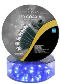 50 FT 150 LED 5MM Concave Coaxial Light Set -Christmas decorations Shop 0671471155