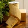 4"X10YD Gold Mesh Ribbon -Christmas decorations Shop 0671474017 1