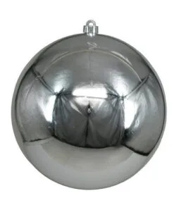 10" Shatterproof Shiny Ball Set Of 2 12 10" Shatterproof Shiny Ball Set Of 2 -Christmas decorations Shop 0671490253