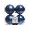 4" Shatterproof Shiny & Matte Ball Set Of 24 -Christmas decorations Shop 0671490308