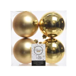 4" Shatterproof Shiny & Matte Ball Set Of 24 25 4" Shatterproof Shiny & Matte Ball Set Of 24 -Christmas decorations Shop 0671490332