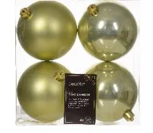 4" Shatterproof Shiny & Matte Ball Set Of 24 20 4" Shatterproof Shiny & Matte Ball Set Of 24 - Image 18