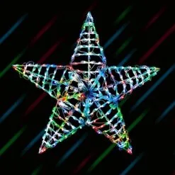 3 FT 5 Point 3 Dimensional Star Color Changing