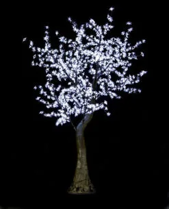 7 FT LED Pure White Cherry Blossom Tree