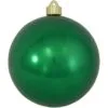 6" Blarney Green Ball Ornament Set Of 6 1 6" Blarney Green Ball Ornament Set Of 6 -Christmas decorations Shop 0671493152
