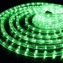 150 FT LED Green Rope Light Flex, 1/2" Diameter