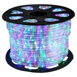 150 FT LED 1/2" Diameter Rope Light Set -Christmas decorations Shop 0671496062