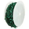 1000 FT C7 Roll Green Wire 6" Spacing E12 Base -Christmas decorations Shop 0671497970