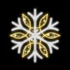 3 FT X 3 FT LED Crystal Warm & Cool White Snowflake 2 3 FT X 3 FT LED Crystal Warm & Cool White Snowflake -Christmas decorations Shop 0671499087