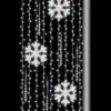 7 FT X 3 FT Snowflake Shower Pole Banner -Christmas decorations Shop 0671499204