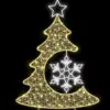 6 FT X 4 FT Cool White & Warm White LED Tree -Christmas decorations Shop 0671499230