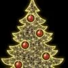 5.5 FT X 4 FT LED Red & Warm White Decorated Tree Display 1 5.5 FT X 4 FT LED Red & Warm White Decorated Tree Display -Christmas decorations Shop 0671499233