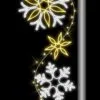 7 FT X 2.5 FT Warm White & Cool White Snowflake Pole Banner 1 7 FT X 2.5 FT Warm White & Cool White Snowflake Pole Banner -Christmas decorations Shop 0671499242