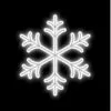 2 FT X 1.5 FT White LED Snowflake -Christmas decorations Shop 0671499259
