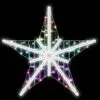 3 FT X 3 FT White & RGB LED 5 Point Star -Christmas decorations Shop 0671499261