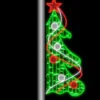 6 FT X 3 FT LED Green Christmas Tree With Ornaments Pole Banner -Christmas decorations Shop 0671499284