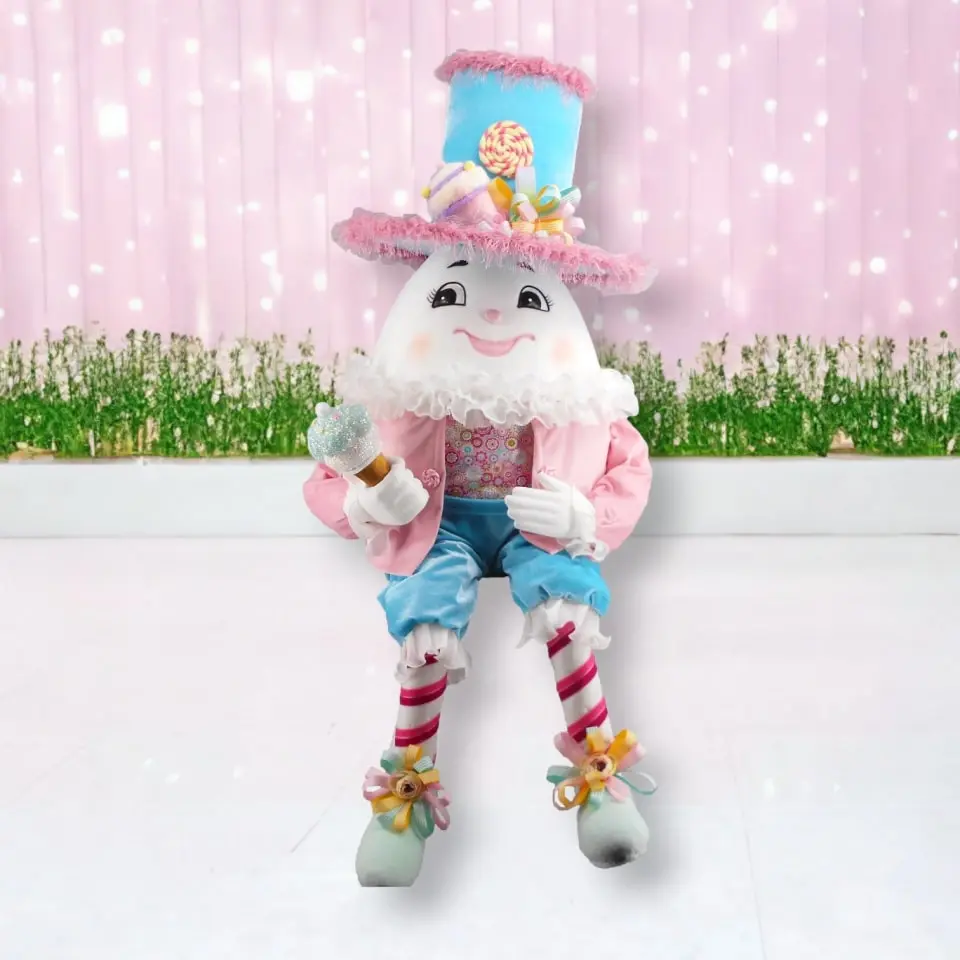 4 FT Greg The Egg Prince With Ice Cream Cone 3 4 FT Greg The Egg Prince With Ice Cream Cone