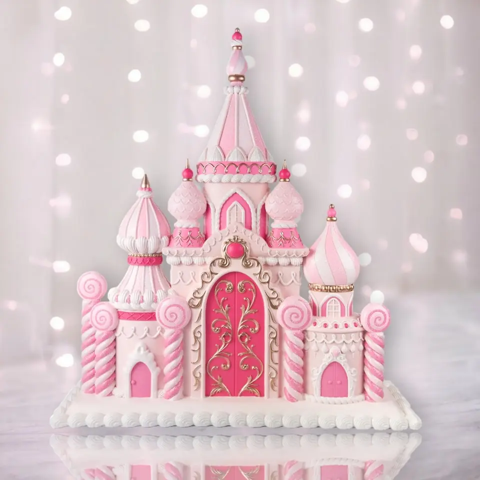 2 FT Pink Candyland Castle 3 2 FT Pink Candyland Castle