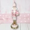 2.5 FT Pink & Gold Nutcracker With Cake -Christmas decorations Shop 0796255707 1