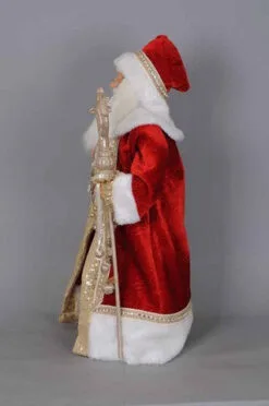 Karen Didion Originals Red & Gold Santa -Christmas decorations Shop 1393602367 1