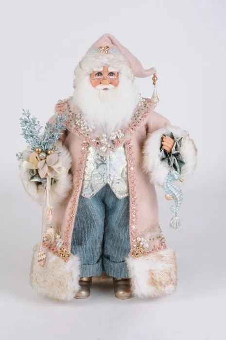 Karen Didion Originals 19" Seahorse Coastal Santa 3 Karen Didion Originals 19" Seahorse Coastal Santa