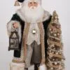Karen Didion Originals 19" Emerald Woods Santa -Christmas decorations Shop 1393602883B