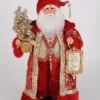 Karen Didion Originals 19" Scarlet Jeweled Santa -Christmas decorations Shop 1393602884b