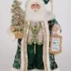 Karen Didion Originals 19" Jade Elegance Santa 2 Karen Didion Originals 19" Jade Elegance Santa -Christmas decorations Shop 1393602893