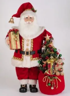 Karen Didion Originals Christmas Spirit Santa