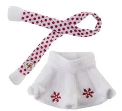 Elf On The Shelf Couture Snowflake Skirt & Scarf