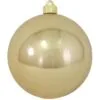 6" Gilded Gold Ball Ornament Set Of 6 -Christmas decorations Shop 2473213994