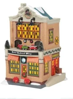 Christmas In The City Model Railroad Shop