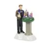 Snow Village Advent Wreath Countdown -Christmas decorations Shop 2839928537