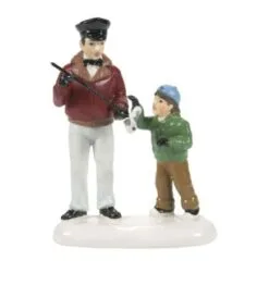 Snow Village It's A Dipstick, Billy