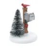 Village Accessory Cardinal Christmas Mailbox -Christmas decorations Shop 2839928595