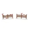 Village Accessory Cardinal Christmas Fence 2 Village Accessory Cardinal Christmas Fence -Christmas decorations Shop 2839928598